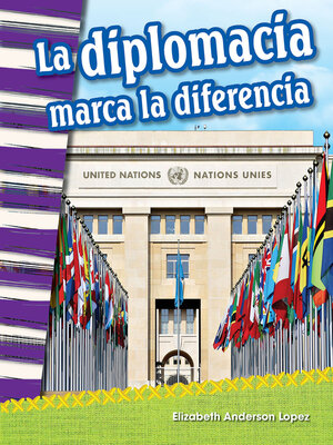 cover image of La diplomacia marca la diferencia